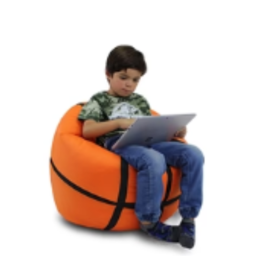 Kids Puff Cushion Toddler Sofa Bed Furniture Basketball Puff